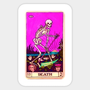 Death Tarot TWISTED Sticker